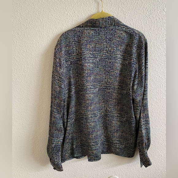 Doncaster 100% Silk Blouse 🌴 - Picture 3 of 6